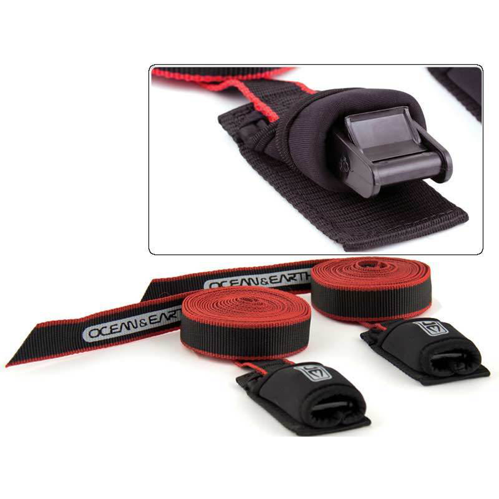 Ocean and Earth Standard Tie Down Straps Black