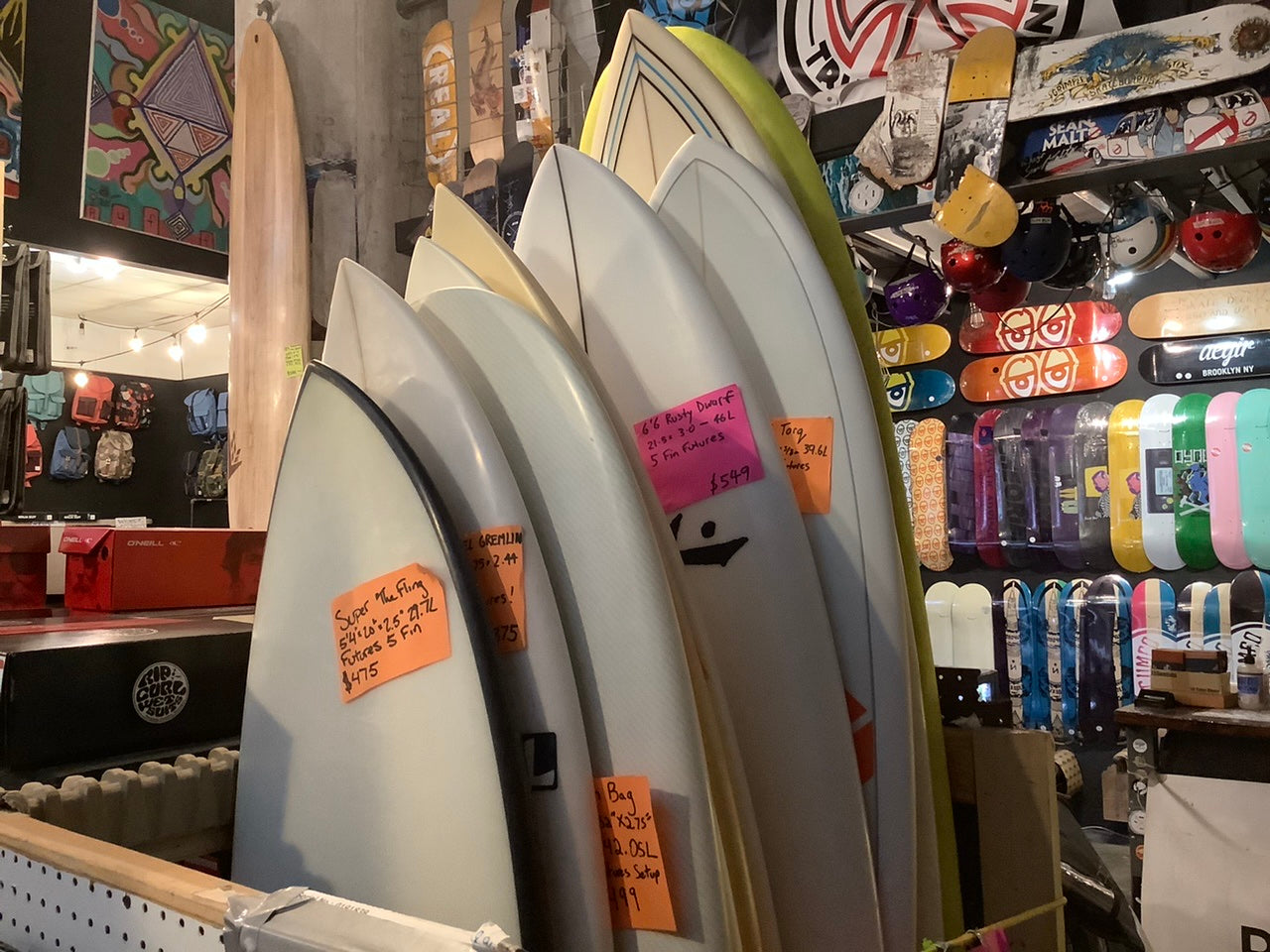 Secondhand Surfboards