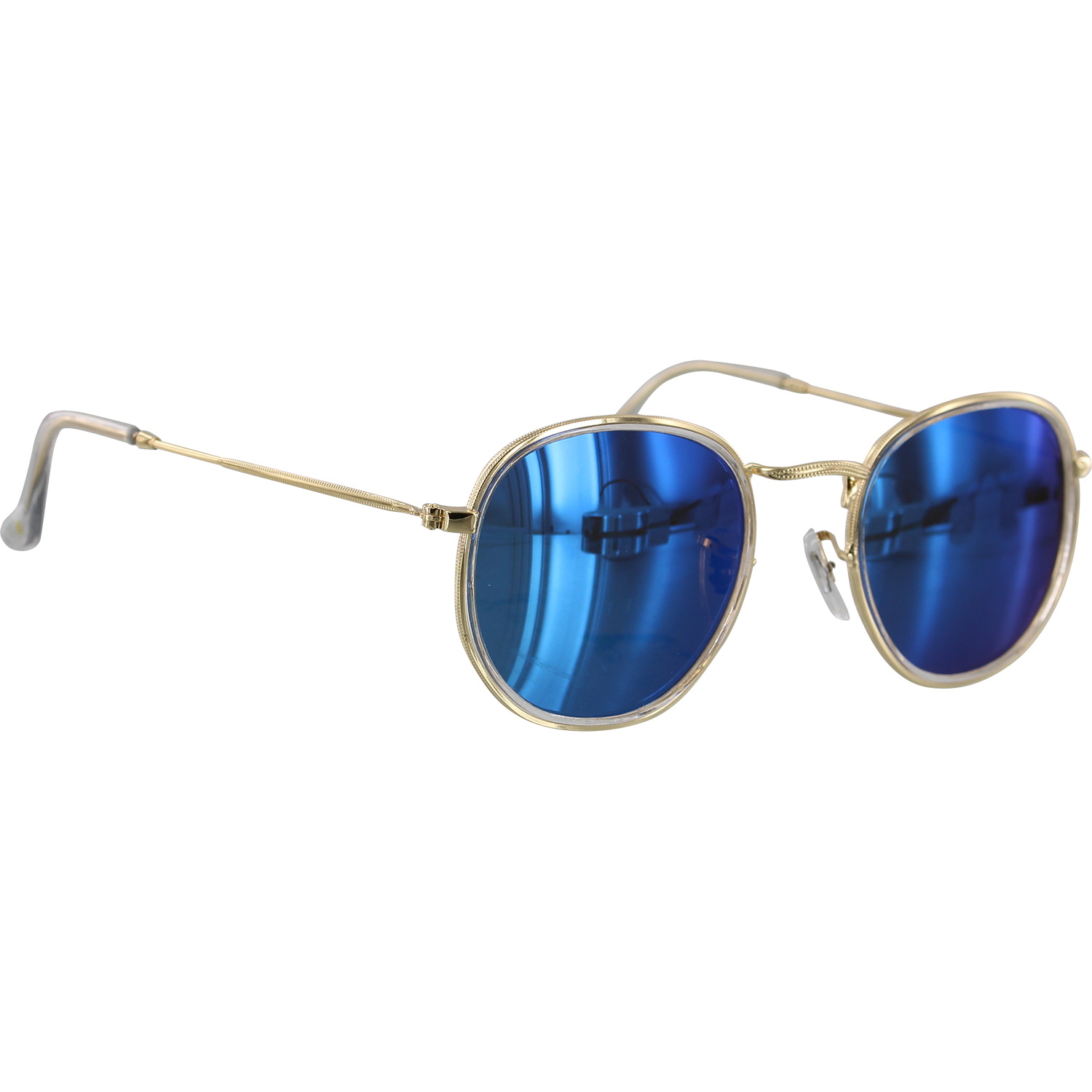Glassy Hudson Polarized Sunglasses Clear / Blue