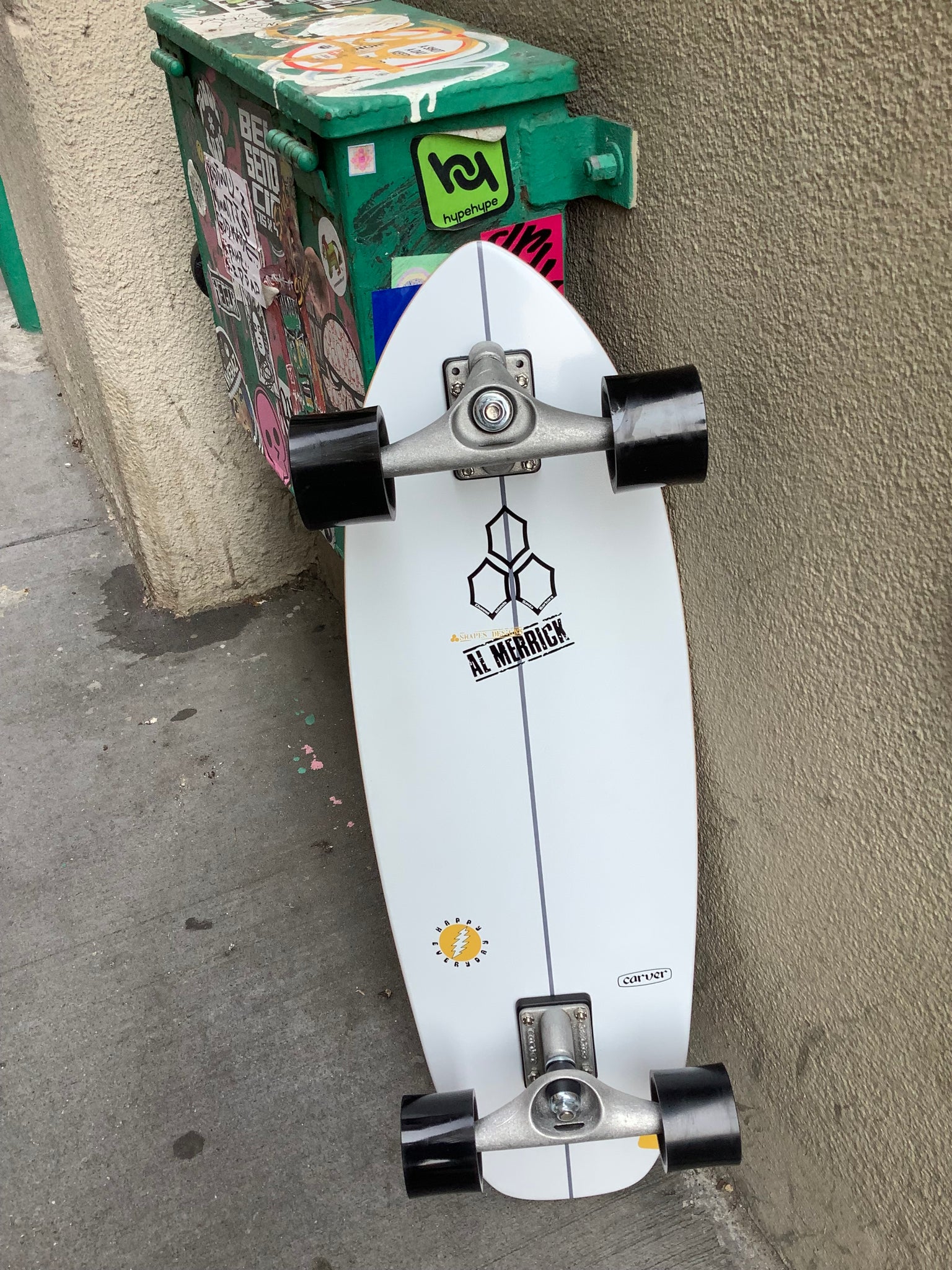Carver 30.75” Channel Islands Happy Everday Surfskate Complete