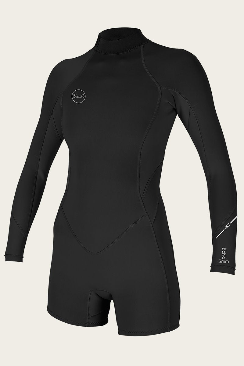 O’Neill Women's Bahia 2/1mm Back Zip Long Sleeve Spring Wetsuit