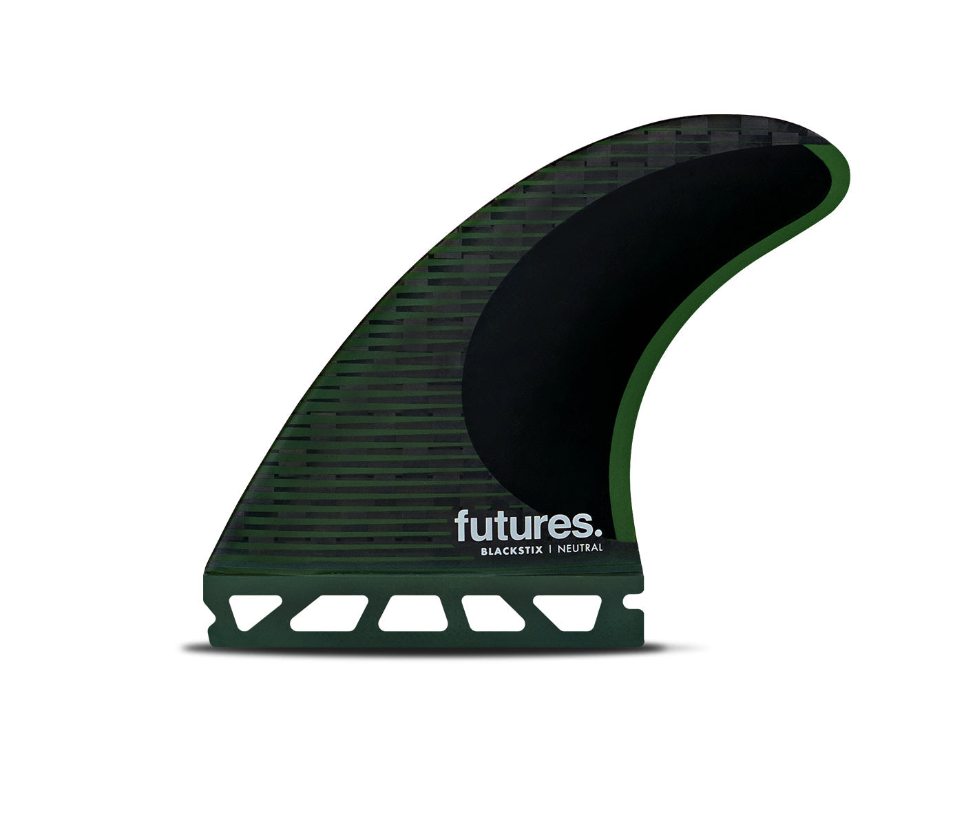 Futures F8 Blackstix Series Large Thruster Set