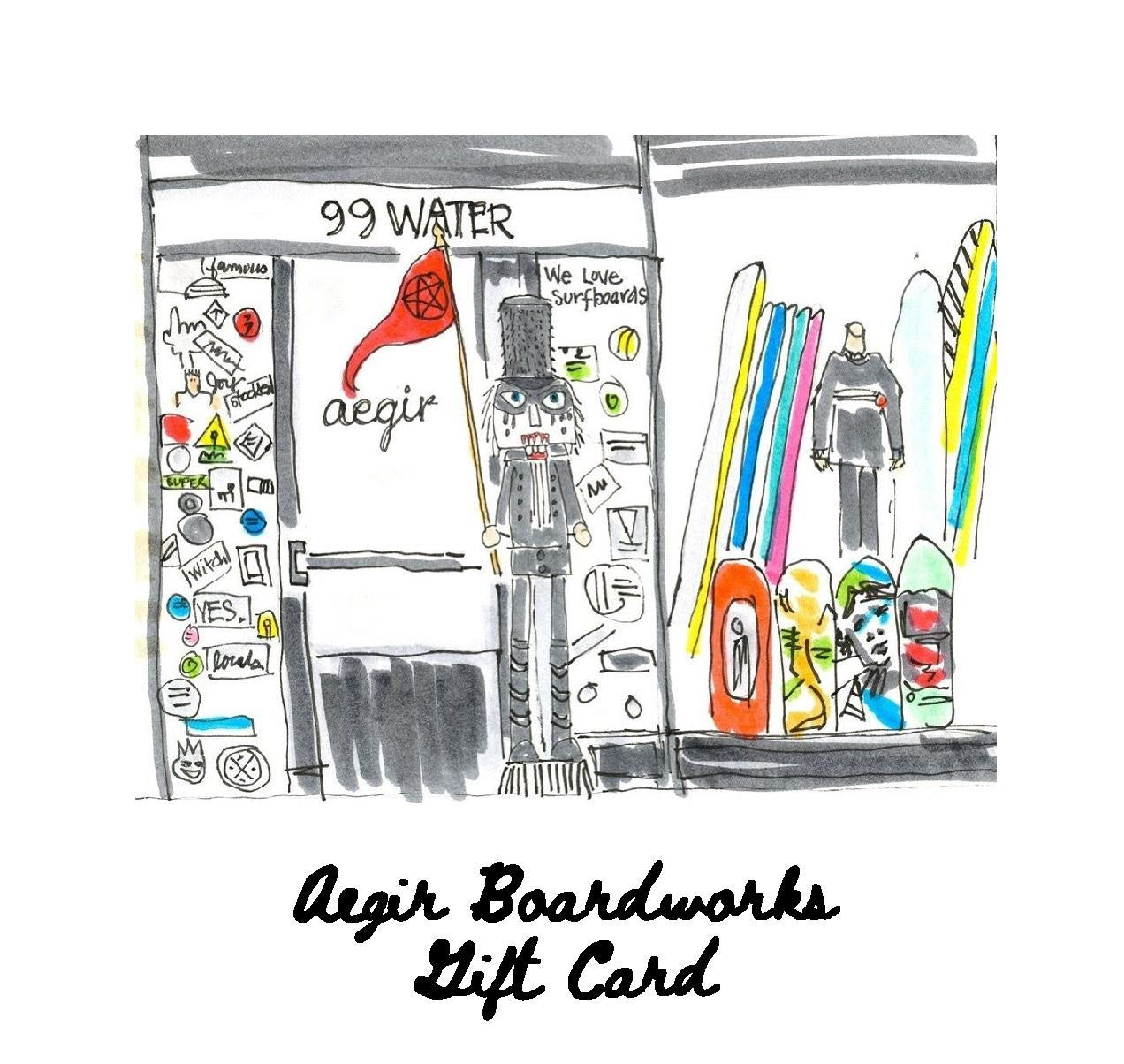 Aegir Boardworks Digital Gift Card
